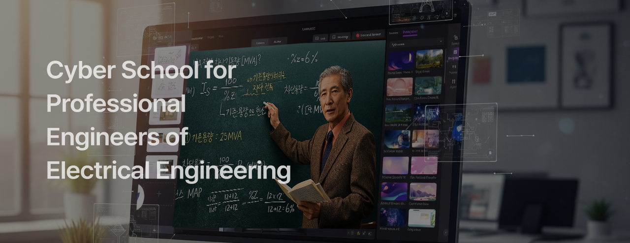 전기기술사 사이버학원 로고